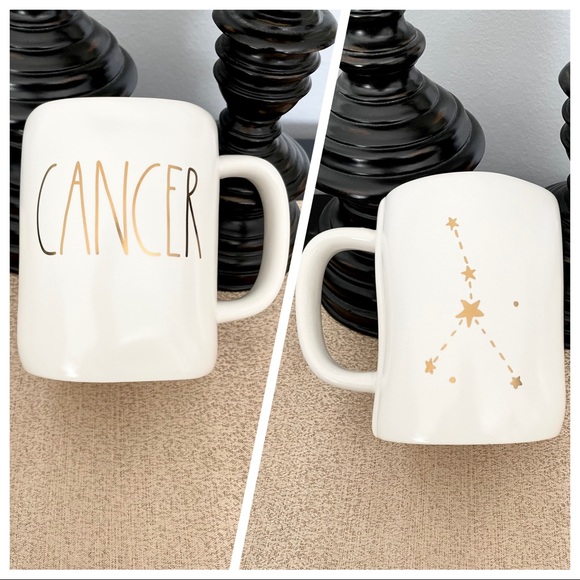 🆕Rae Dunn CANCER Zodiac Ceramic Mug - Picture 1 of 3